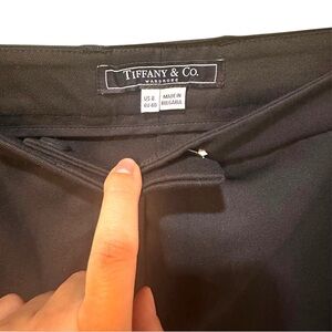 Tiffany & Co. Women's Elegant Dark Pants. US 8. EU 40